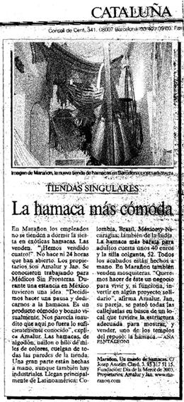Un Mundo de Hamacas