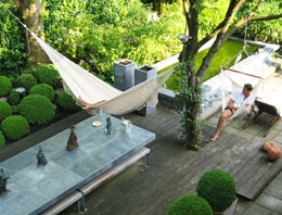 Placer en el jardin