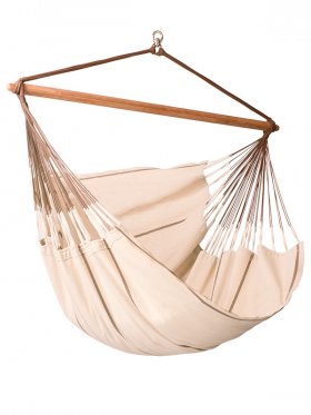 Hanging Long Chair Nougat (organic cotton)