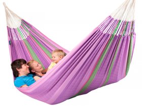 Floortje Hammock organic cotton lilac XL
