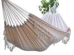 Hamaca Crudo con fleco macramé