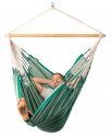 Hanging Long Chair green(organic cotton)