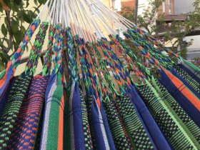 Hammock Bahamas green orange M