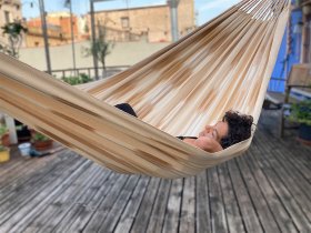 Hammock Guanabana Natural Dyed XL