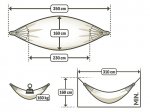 Hamaca Modesta L forest algodón orgánico