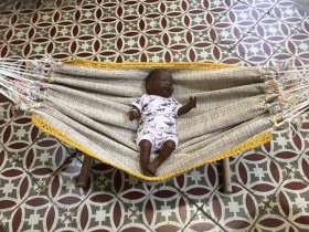Baby hammock BCN KM0 YELLOW