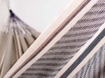Hamaca Floortje algodón orgánico Zebra XL