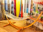 Barco Stand with spreader bar net Hammock