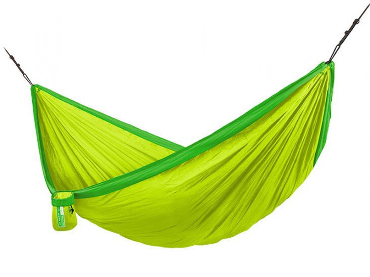 Travel hammock Double Lime - Click Image to Close
