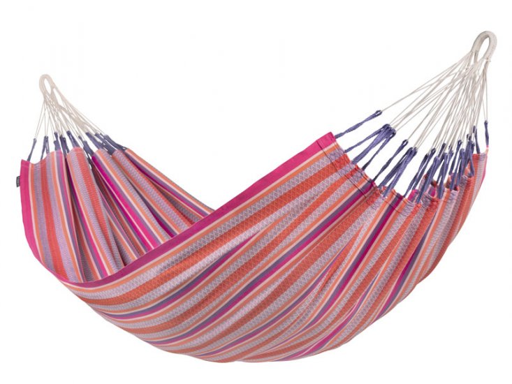 Hammock Modesta XL Flamingo organic cotton - Click Image to Close