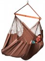 Hanging Long Chair brown (organic cotton)
