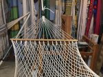 Net Hammock with spreader bar, Single