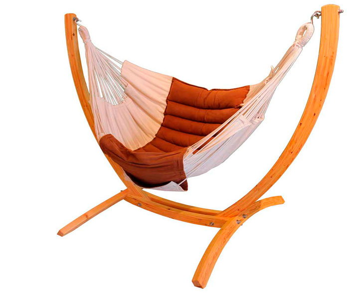 Silla Siesta con Soporte Arco [Sillas Colgantes] Un Mundo de Hamacas